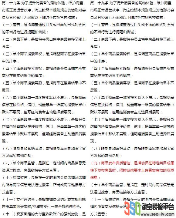 淘寶開店、認證及假貨相關規則變更圖片